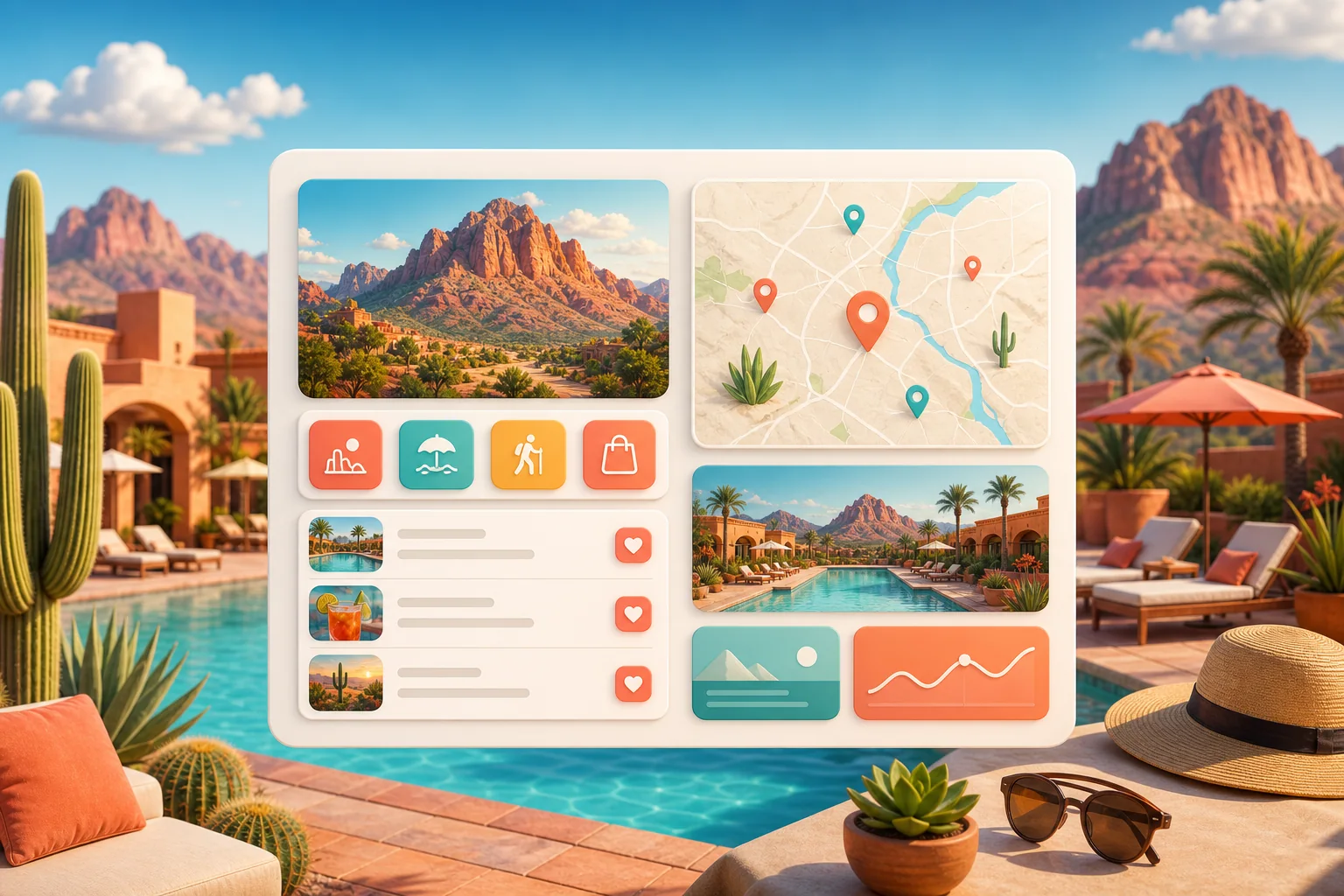 Gilbert Vacation independent marketing website